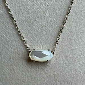 Pearl-colored Kendra Scott necklace